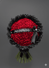 The Ultimate Declaration: 100 Luxury Red Roses Bouquet for Milestone Birthdays