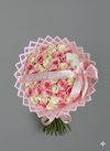 50 Pink Roses & Orchid Blooms Grand Bouquet - 'Orchid Love'