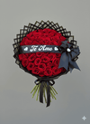 50 Red Roses Luxury Bouquet - The 'Te Amo' Arrangement