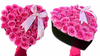 hot pink rose box